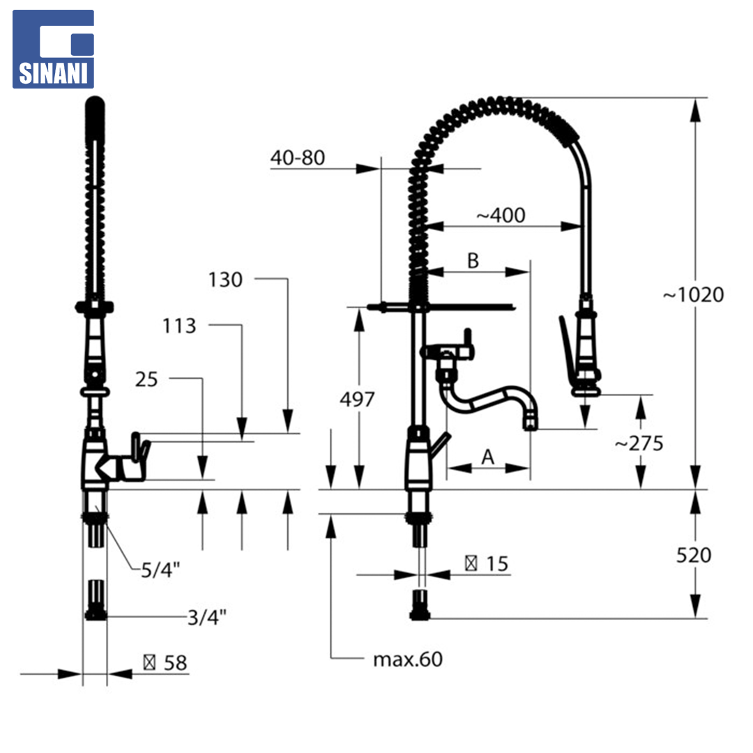 Grup lavapjati GASTRO E
