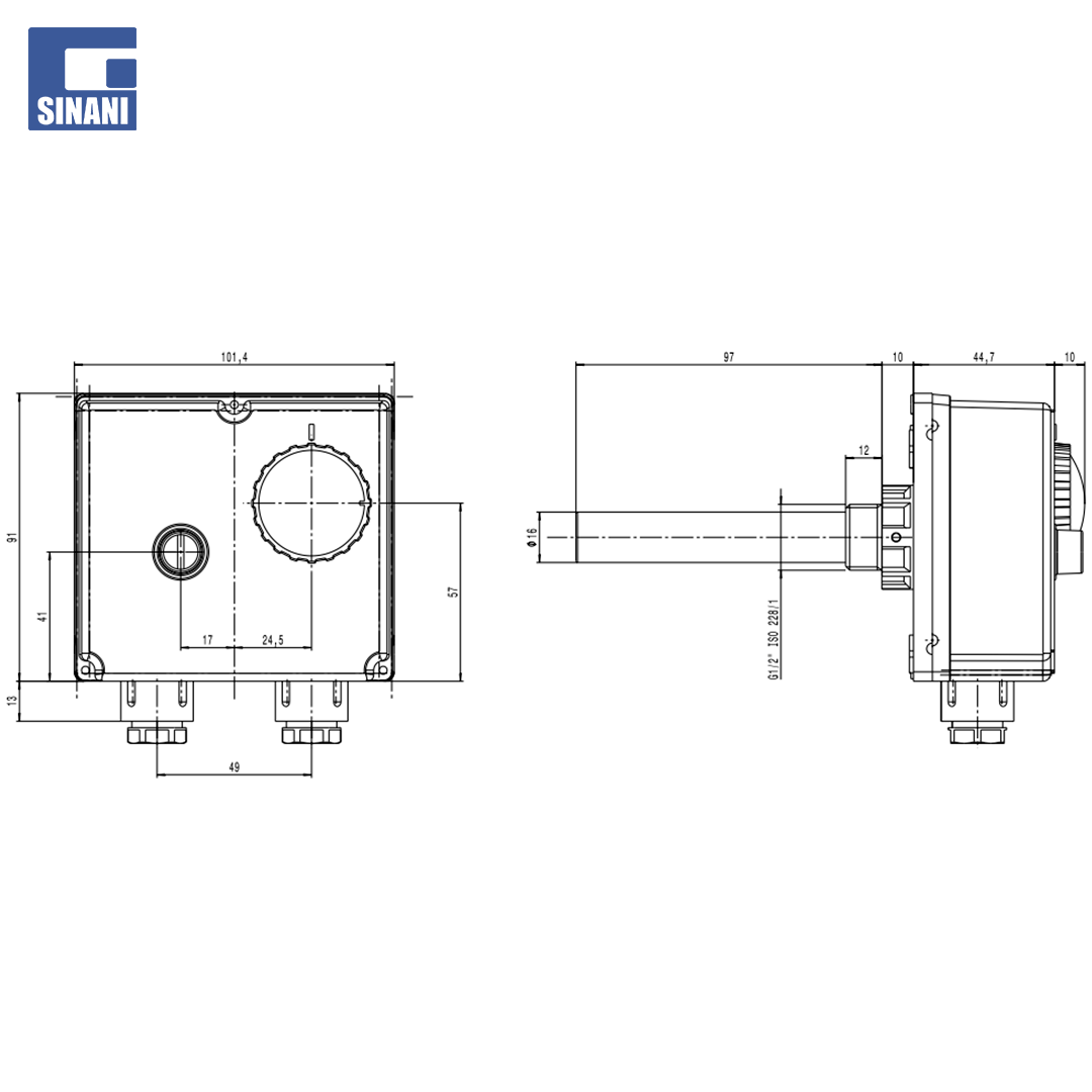 Termostat dopjo