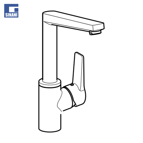 Grup lavapjate i gjate HansaTwist i zi