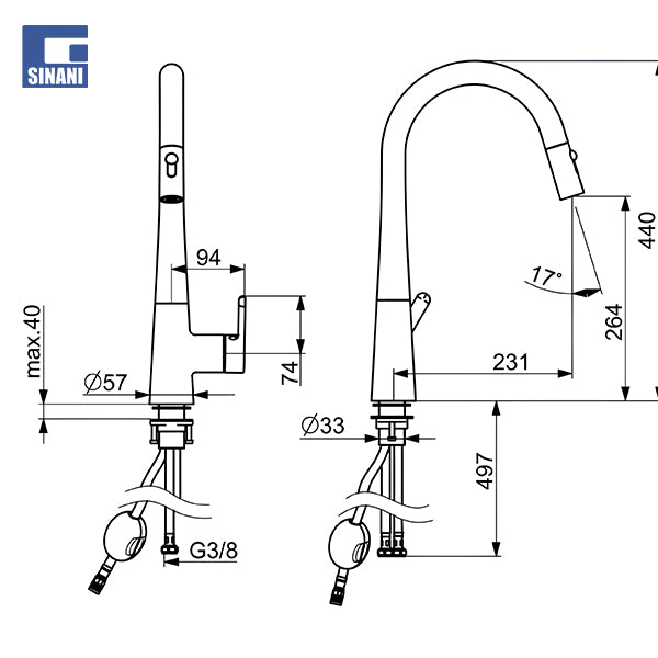 Grup lavapjate HansaDesigno Style