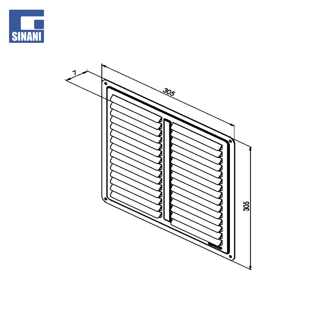 Grilë inoksi 300x300