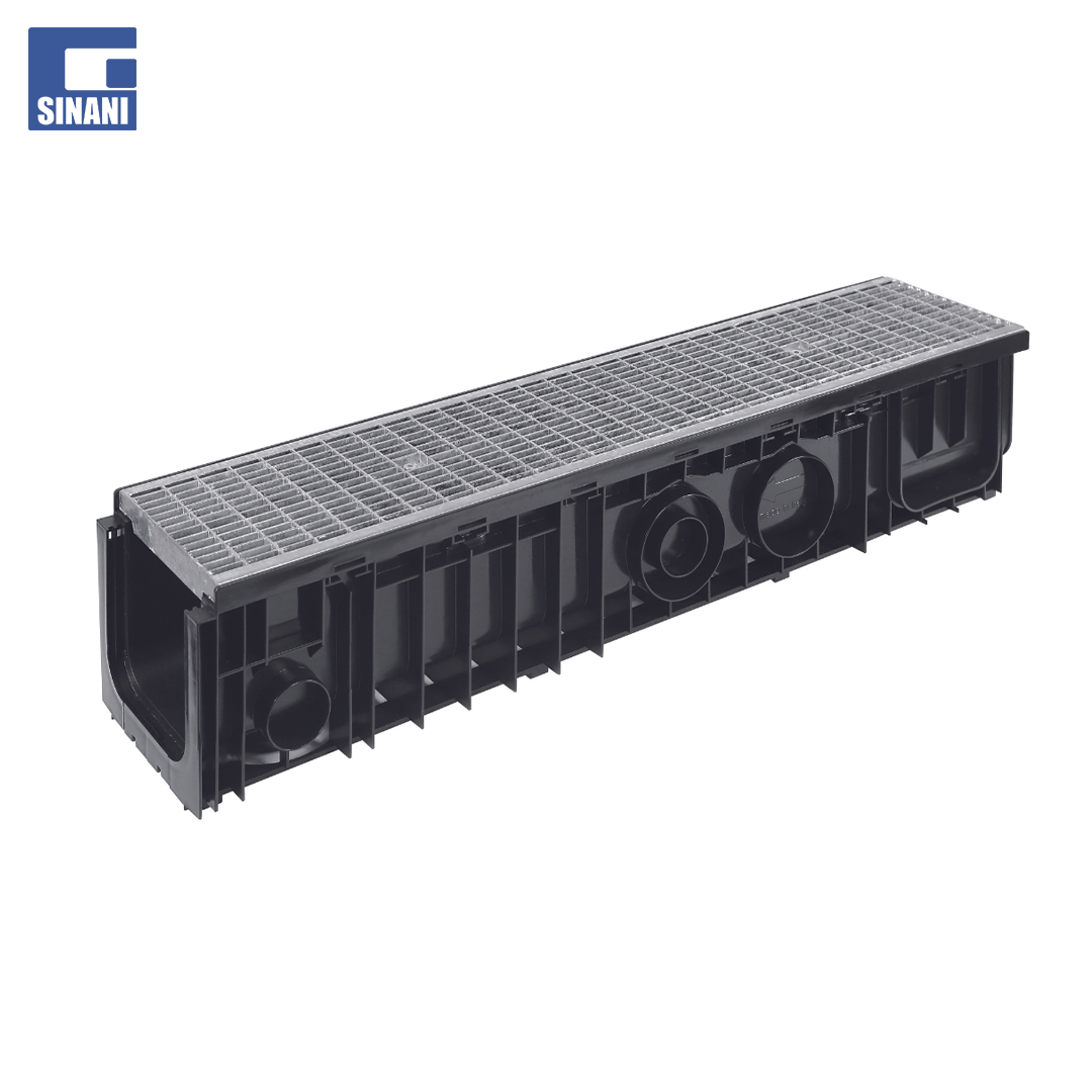 Kanalinë 1m B125 grilë xingato 30x10