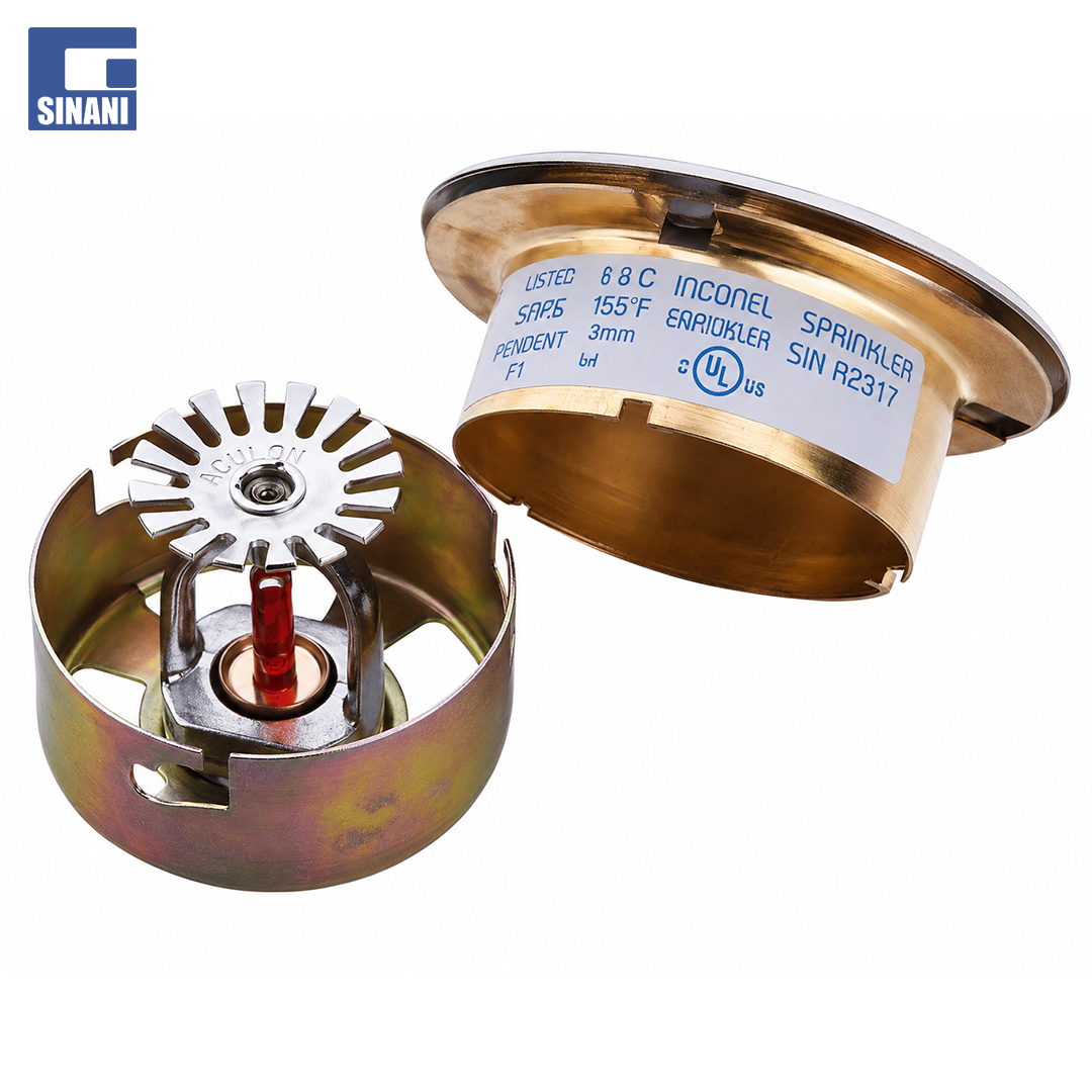 Sprinkler inkaso 68°C 1/2"