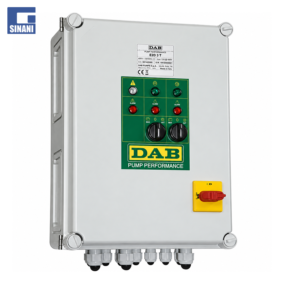 Panel për 2 pompa 18.5kW E2D50T SD my15