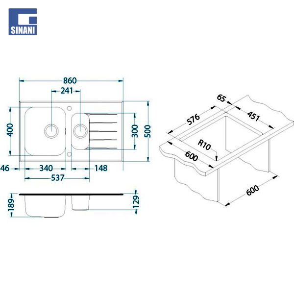 Lavapjatë Glassix UP 20