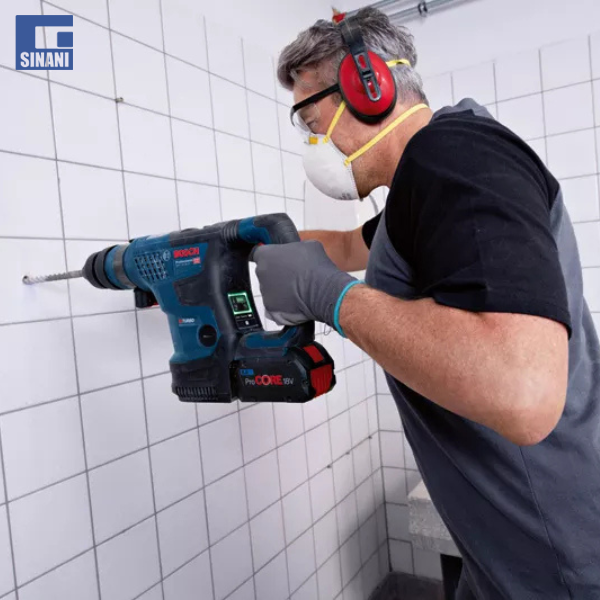 Trapan me bateri GBH 18V-34 CF Professional me valixhe