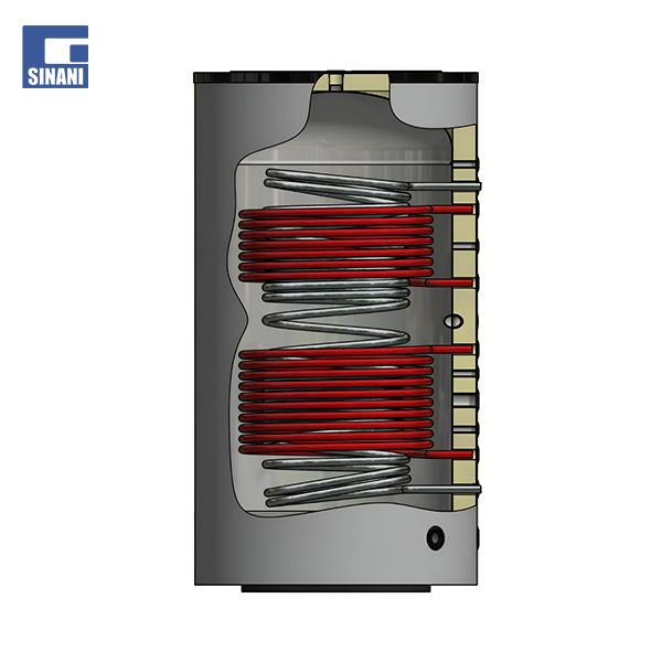 Bolitor sanitar Combi Quick CQP me dy serpentina