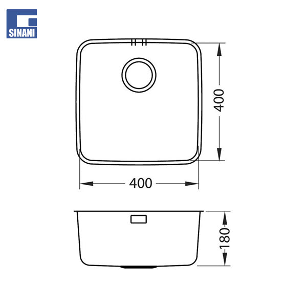 Lavapjatë inoksi Luno 30