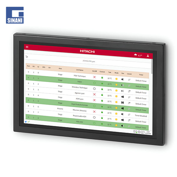 Komande e centralizuar touch per 1024 njesi VRF