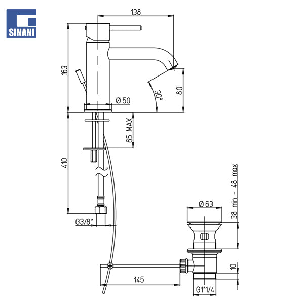 Grup lavamani Cox Open
