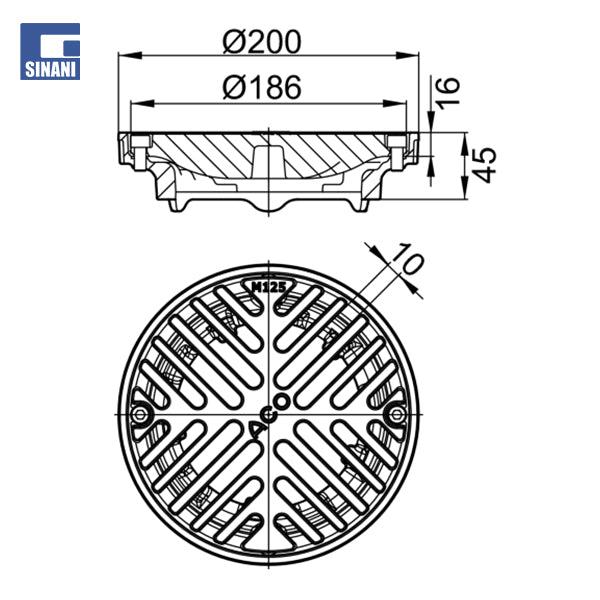 Kullimi i çatisë, seksionet e sipërme dhe grilat