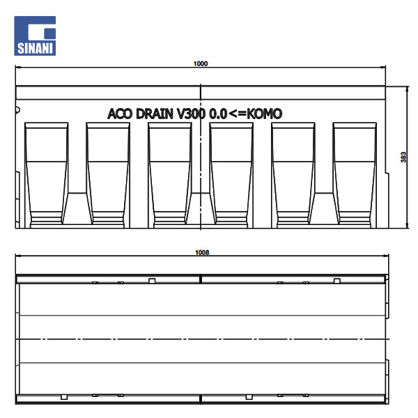 Kanaline gize V 300 ACO Multiline
