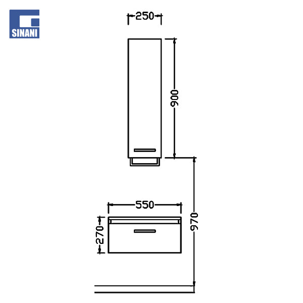 Mobilje tualeti Alia