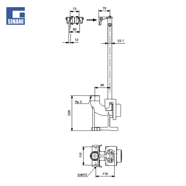 Kompleti i bashkimit automatik Auto-coupling 2"