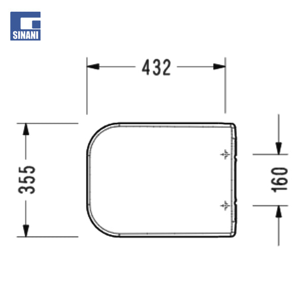 Kapak WC silent Zeta