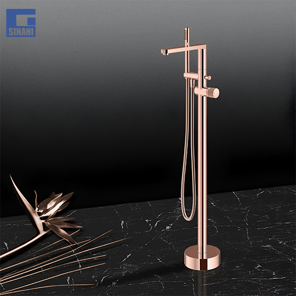 Kollonë vaske dyshemeje Shine - Rose Gold