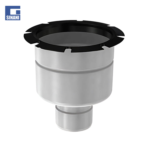 Pilete inoksi vertikale Gully teleskopike