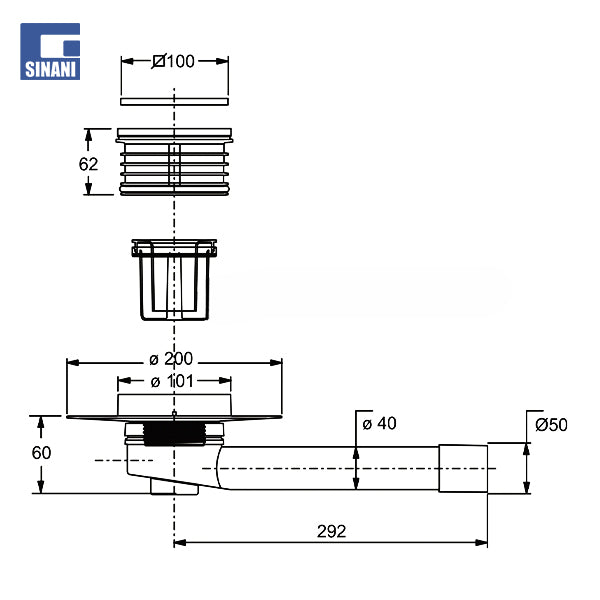 Piletë dyshemeje U-Boot 57