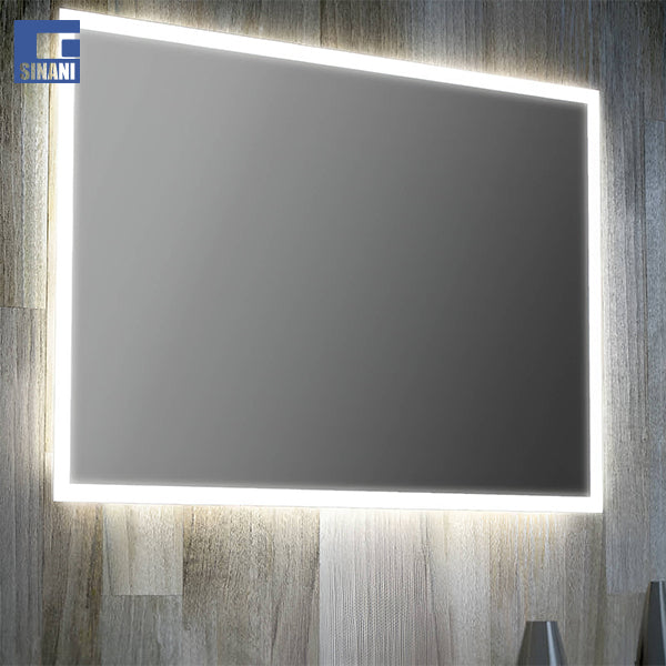 Pasqyre me ndricim LED me celes me sensor dhe rezistence antimjegull