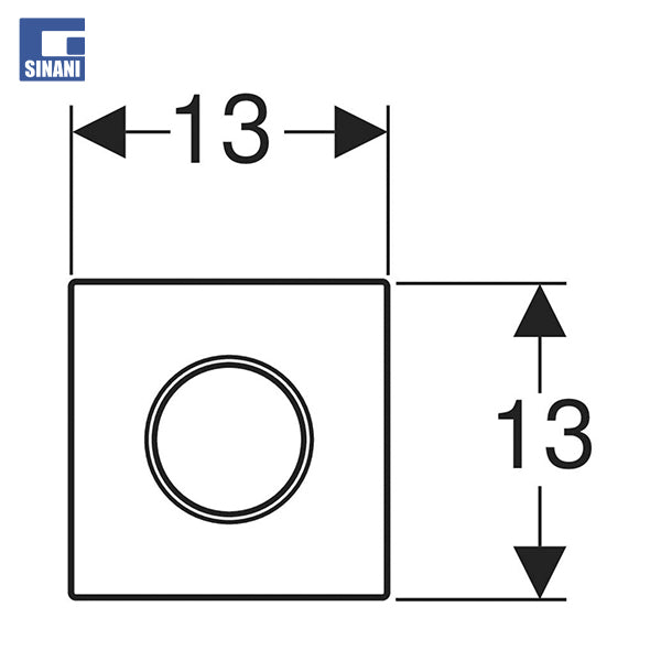 Buton pishuari pneumatik Type10