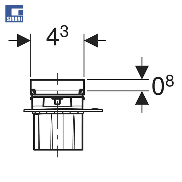 Kanalinë CleanLine për pllaka