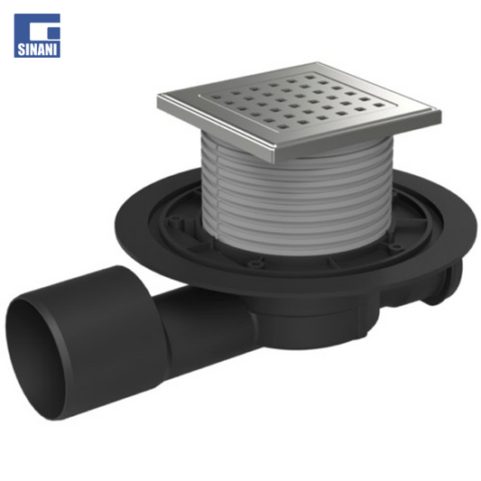 Piletë dyshemeje horizontale Neptun me grile inoksi Gate