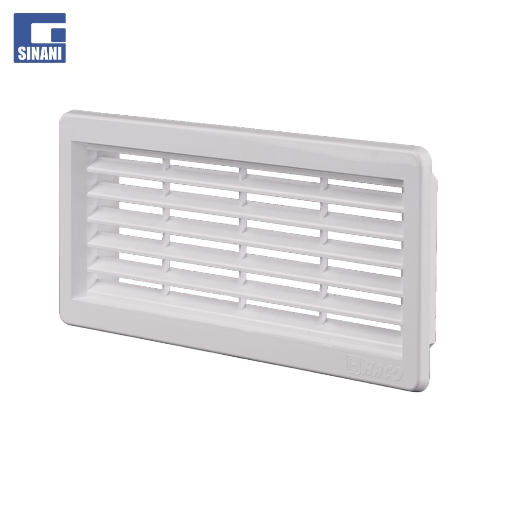 Grilë ventilimi për derë 220x90 i bardhë