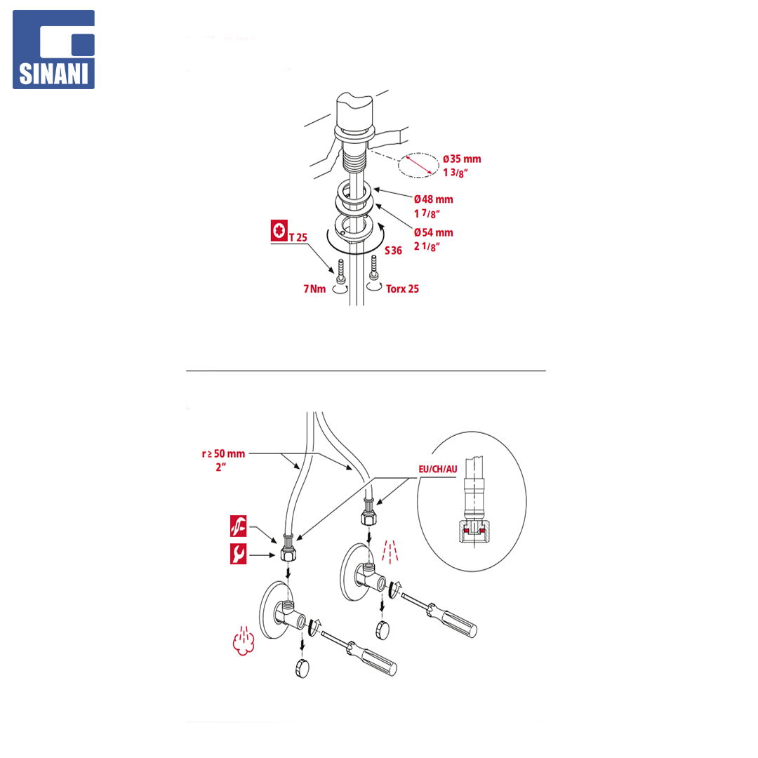 Grup lavapjati LUNA E