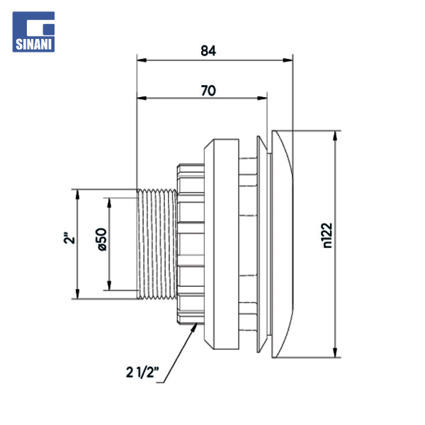 Grykë plastike me filetë