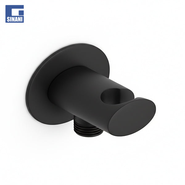 Bërryl dushi i zi rrethor me mbajtëse koke dushi Moon