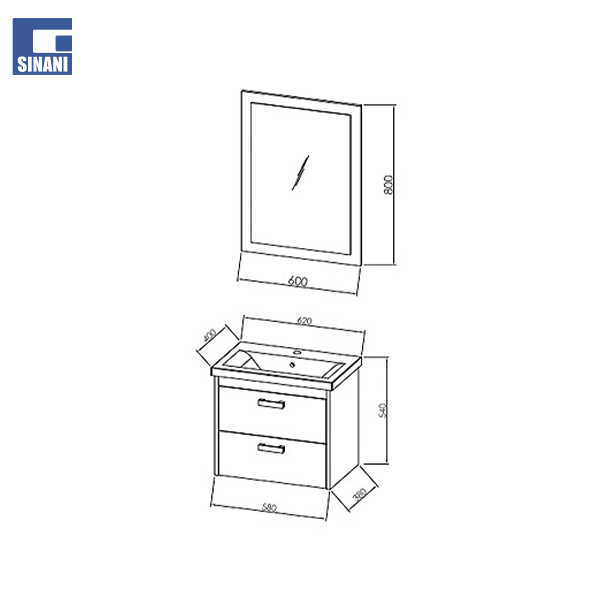 Mobilje tualeti Sara