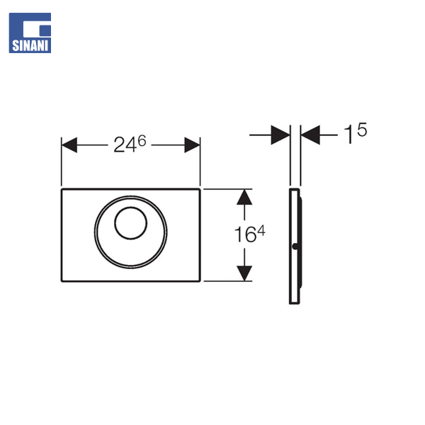 Buton kasete me foto-element HyTronic