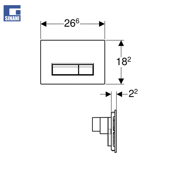 Buton Sigma40 me ajrim