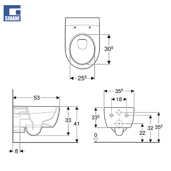 Set tualeti iCon