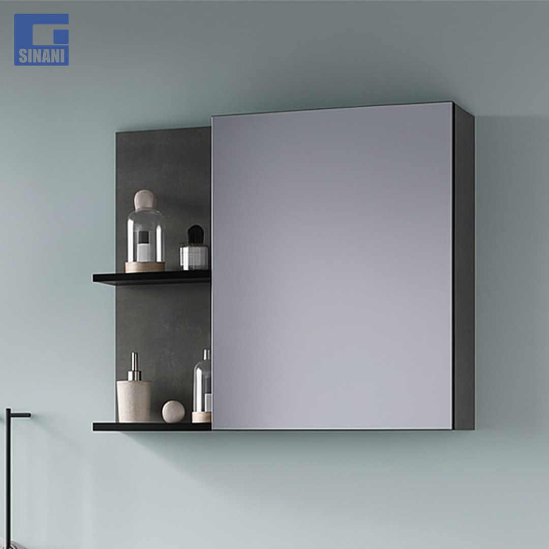 Mobilje tualeti Piramit Retro Silver/Black