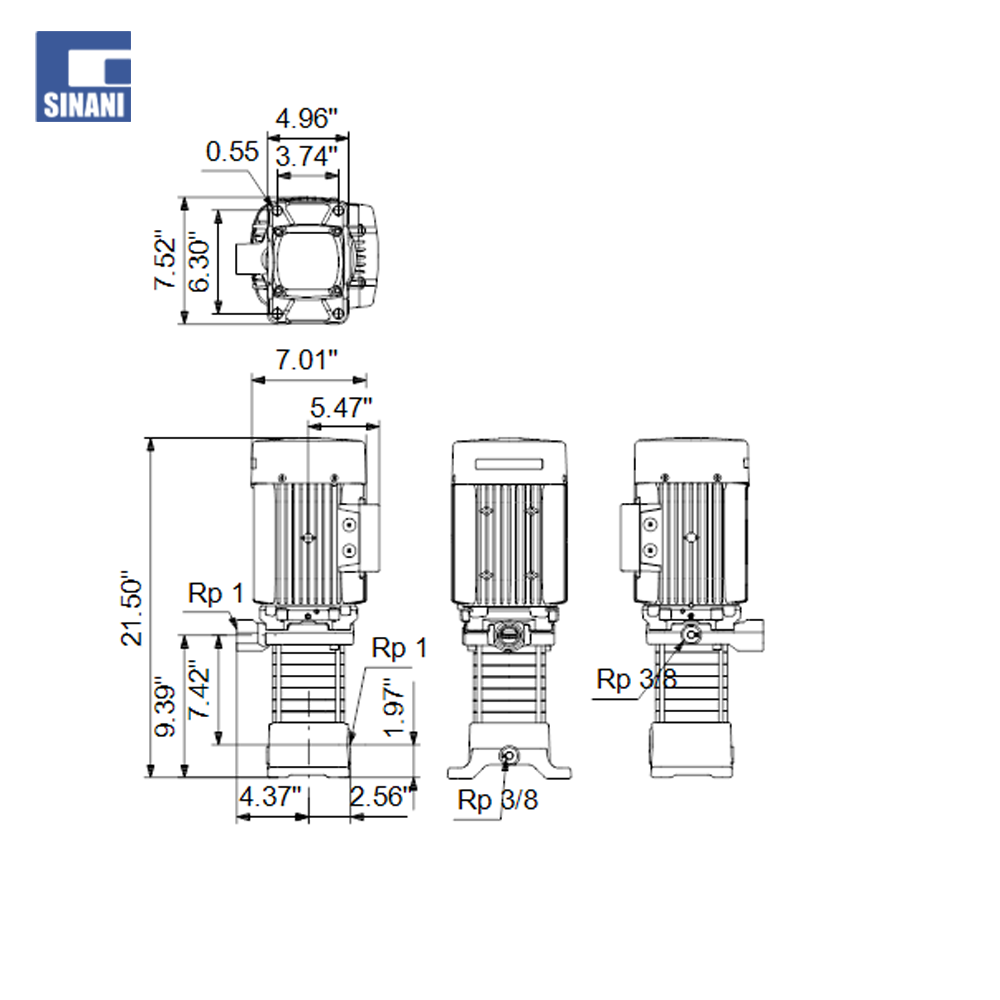 Pompe CMV