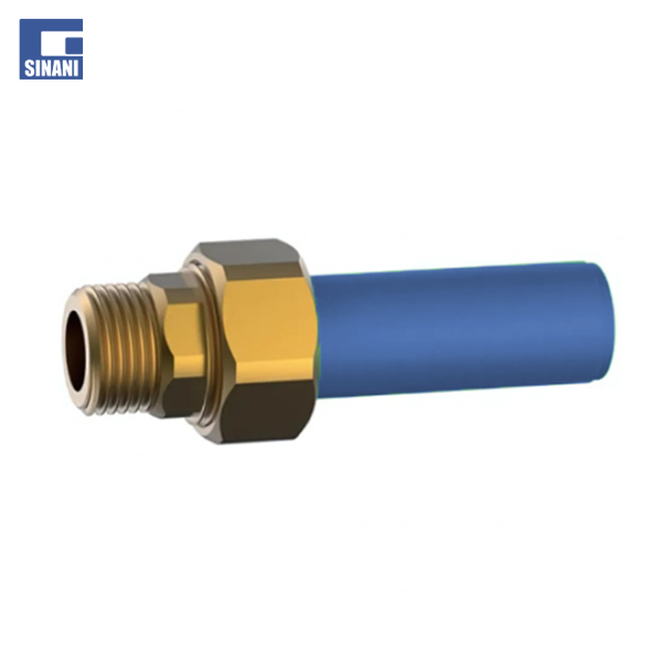 Adaptor me filetim mashkull Fusio blu