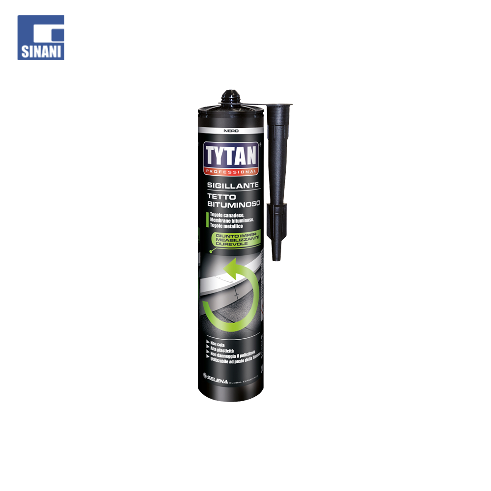 Silikon bituminoz i zi per cati 300ml (BITUMEN ROOF SEALANT)