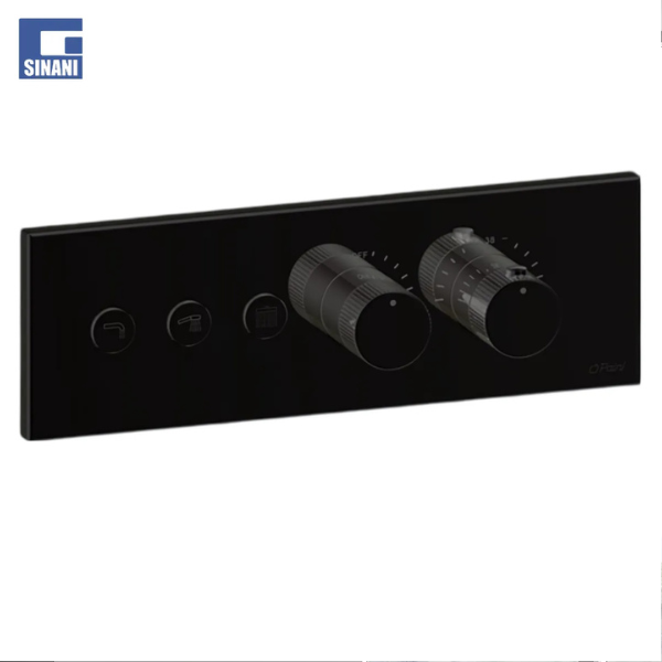Grup dushi inkaso termostatik horizontal me 3 dalje Lineabox