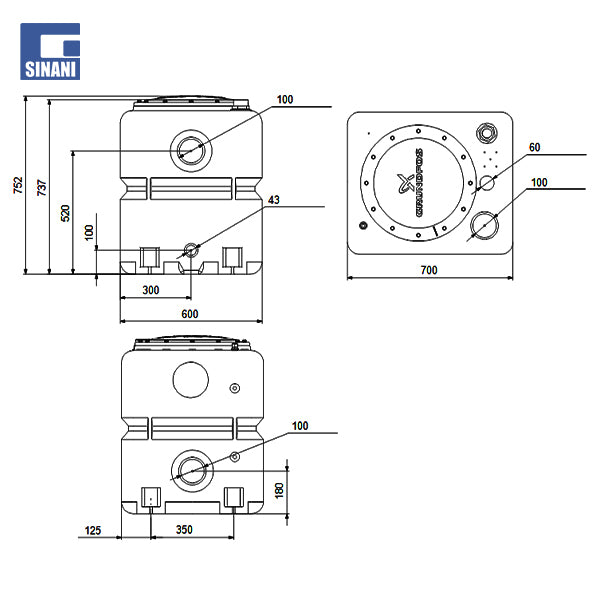 Stacion pompimi me nje pompe UNOLIFT
