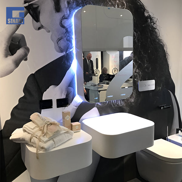Pasqyrë LED Supermirror me kit elektronik për ujë, sapun, ajër