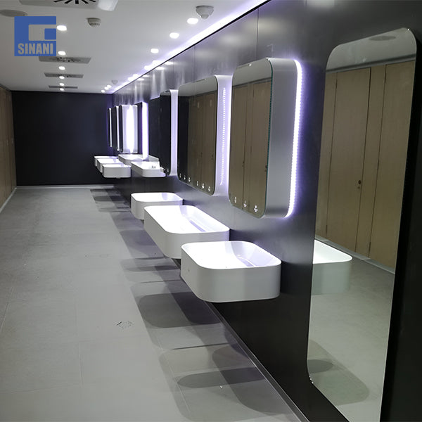 Pasqyrë LED Supermirror me kit elektronik për ujë, sapun, ajër