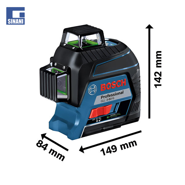 Nivelues Laser GLL 3-80 Green line