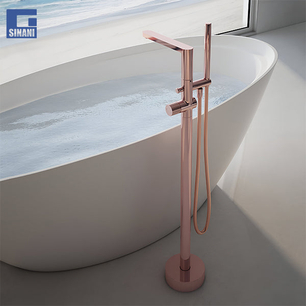 Kollonë vaske dyshemeje Shine - Rose Gold