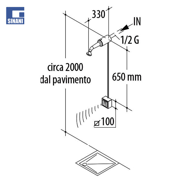 Dush elektronik SBD