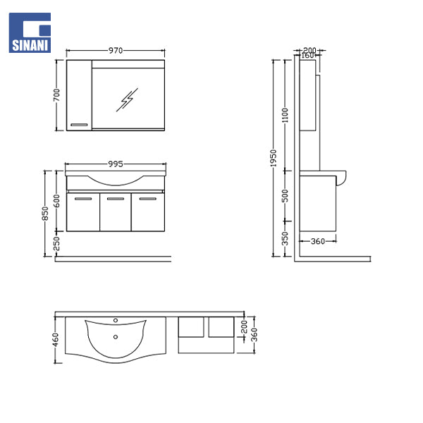 Mobilje tualeti Alia