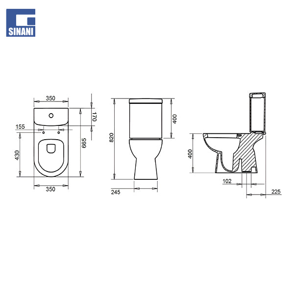 WC-bide Alize