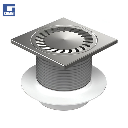 Piletë dyshemeje inoksi