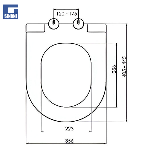 Kapak wc-je Delta Soft Close