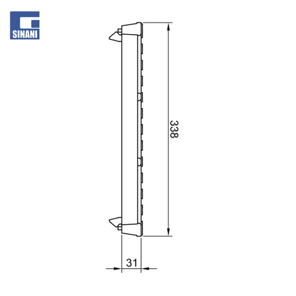 Kapak gize Drainlock për Kanaline V 300